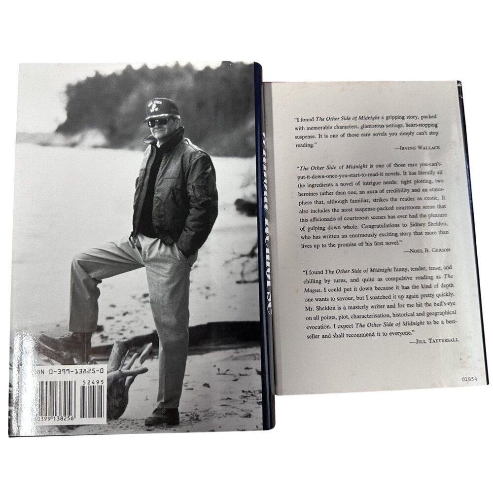 Hardback Books 2 Books Without Remorse & The Other Side of Midnight GC - Picture 2 of 6